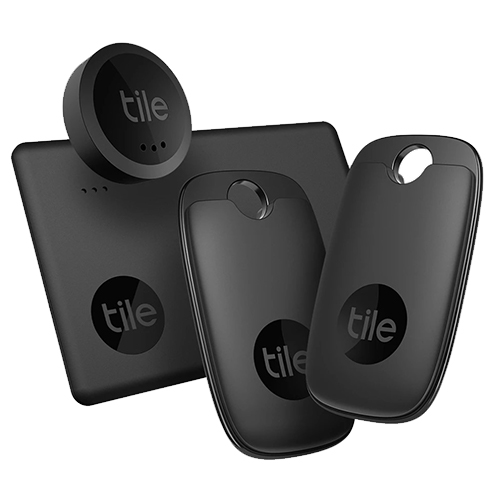 Комплект умных Bluetooth-меток. Tile 4-Pack. 1 Sticker (2022) + 2 Pro (2022) + 1 Slim (2022)